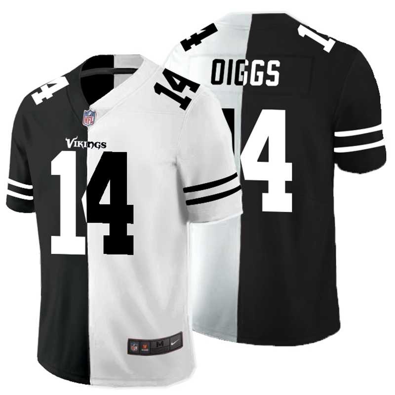 Nike Vikings 14 Stefon Diggs Black And White Split Vapor Untouchable Limited Jersey Dyin,We sell and wholesale Nike Vikings 14 Stefon Diggs Black And White Split Vapor Untouchable Limited Jersey Dyin on line form chian!